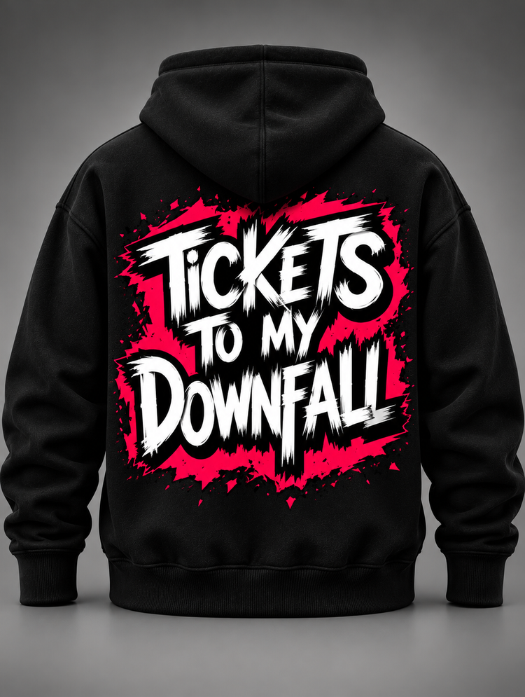 Tickets to My Downfall Pullover Hoodie