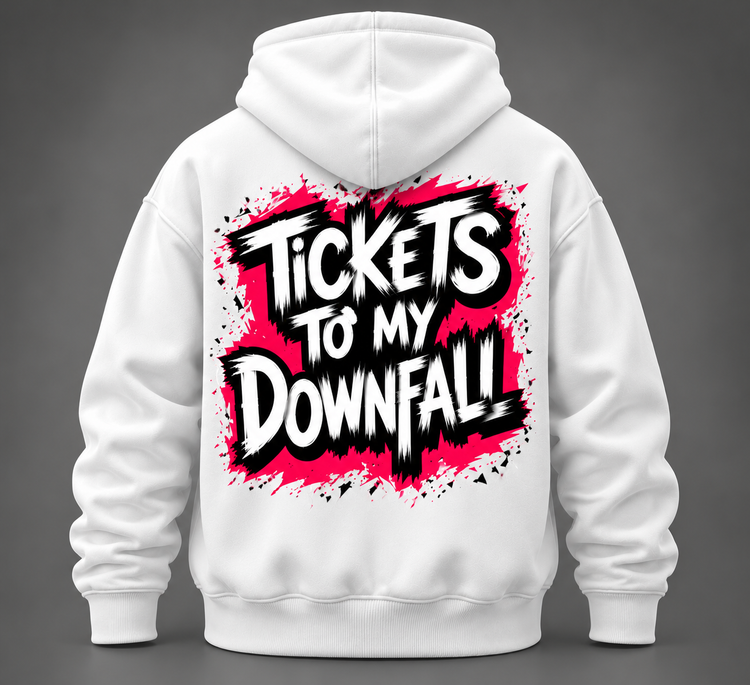 Tickets to My Downfall Pullover Hoodie