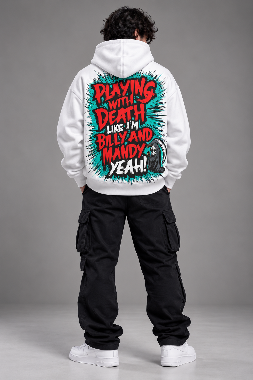 Playing with Death Graphic Hoodie