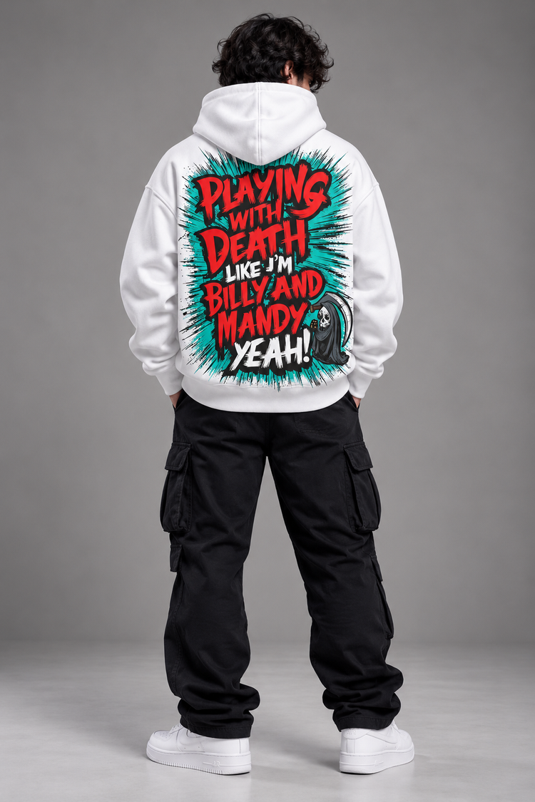 Playing with Death Graphic Hoodie