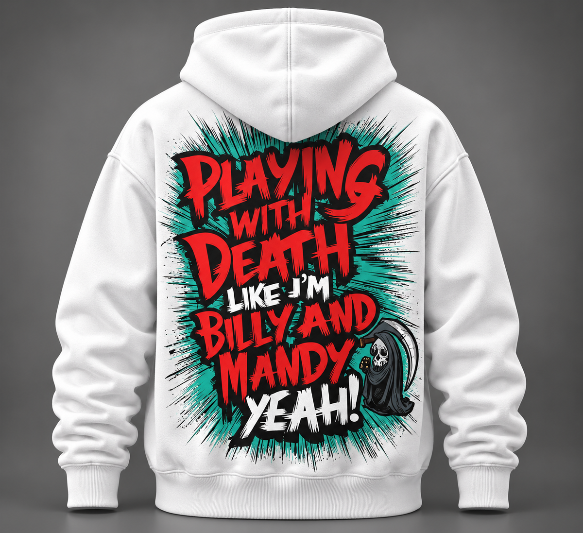 Playing with Death Graphic Hoodie