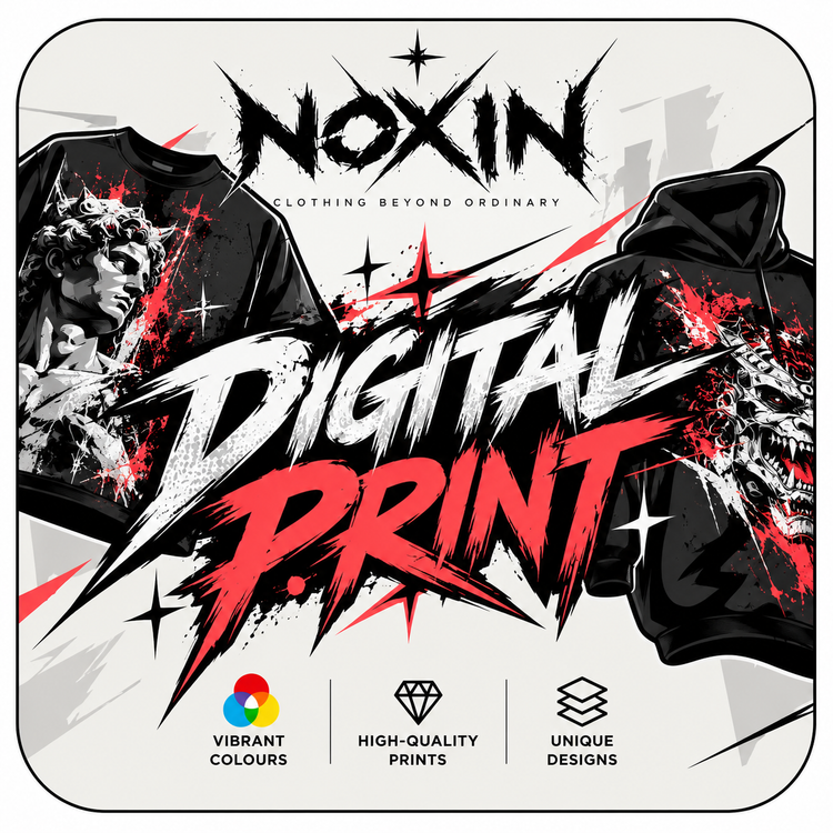 Noxin Digital Print hoodies and tees